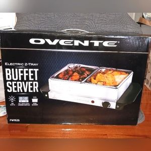 OVENTE 2 Tray Electric Buffet Server